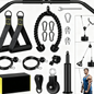 Sistema de Poleas FitPro Cable Trainer — Kit de 3 Secciones para Casa