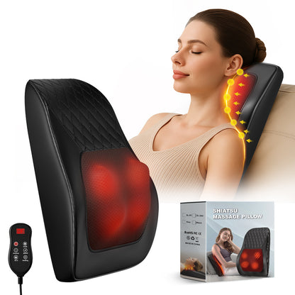 Masajeador Cervical FitPro Deep Relax — Cuello, Hombros y Espalda Inalámbrico