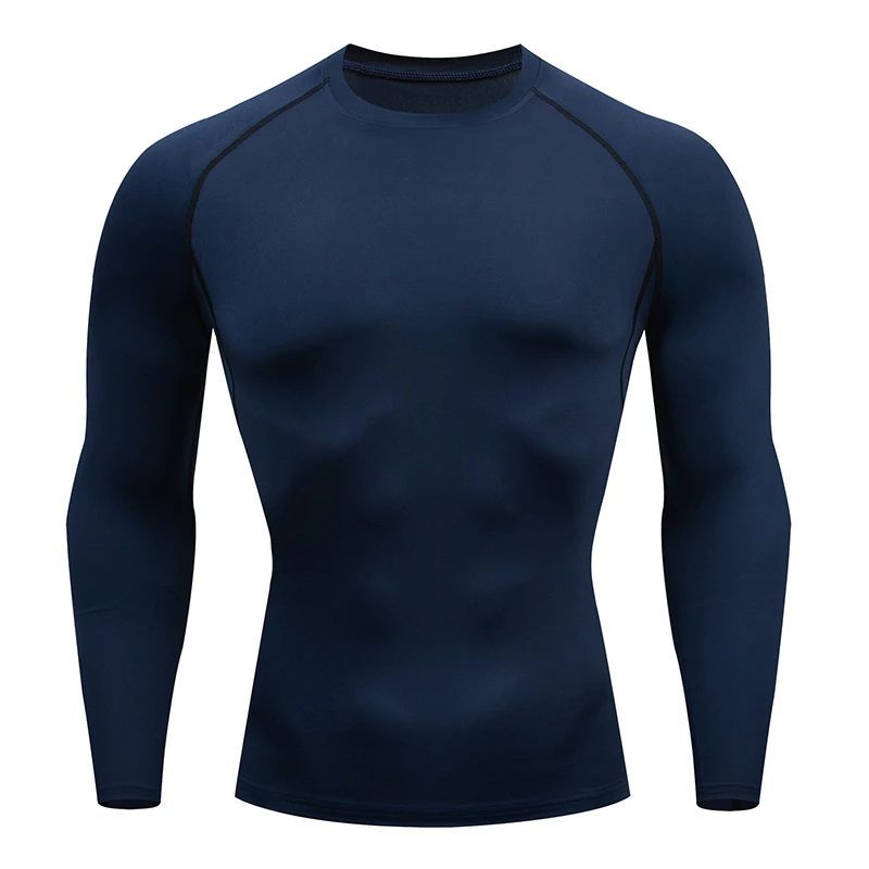Camiseta de Compresión FitPro Pro Fit — Manga Larga Técnica para Hombre