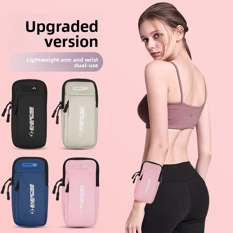Brazalete Deportivo FitPro para Móvil — Bolsa de Running Antideslizante 6.8"