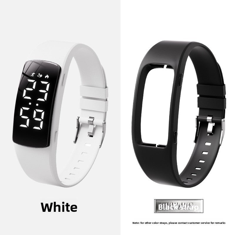 Pulsera Deportiva FitPro Pulse — Podómetro con Alarma Vibratoria y Sumergible