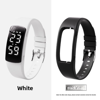 Pulsera Deportiva FitPro Pulse — Podómetro con Alarma Vibratoria y Sumergible