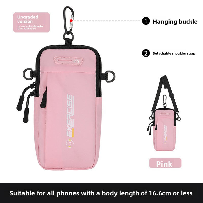 FitPro Telefon Kol Bandı — Kaymaz Koşu Kol Çantası 6.8"