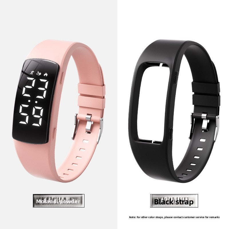 Pulsera Deportiva FitPro Pulse — Podómetro con Alarma Vibratoria y Sumergible