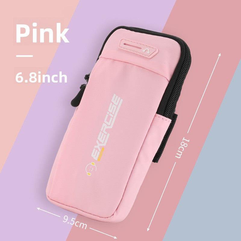 FitPro Telefon Kol Bandı — Kaymaz Koşu Kol Çantası 6.8"
