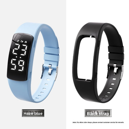Pulsera Deportiva FitPro Pulse — Podómetro con Alarma Vibratoria y Sumergible