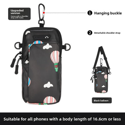 FitPro Telefon Kol Bandı — Kaymaz Koşu Kol Çantası 6.8"