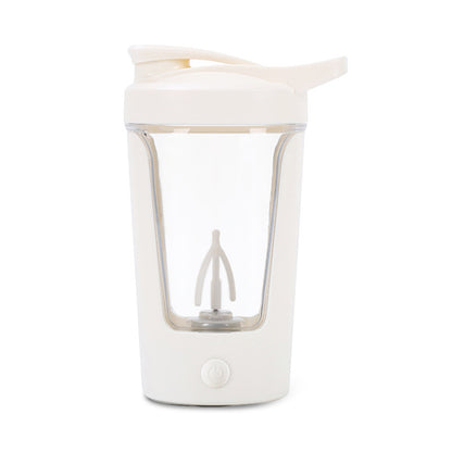 Portable heat-resistant automatic stirring cup