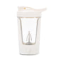 Portable heat-resistant automatic stirring cup