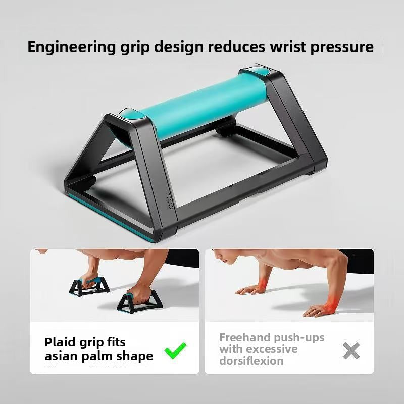 Soportes de Flexiones FitPro Tipo S — Empuñaduras Antideslizantes
