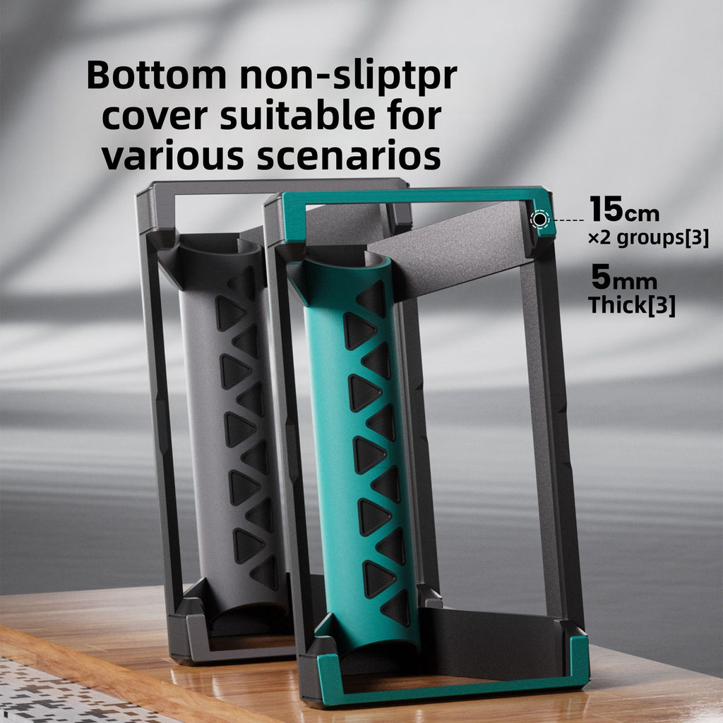 Soportes de Flexiones FitPro Tipo S — Empuñaduras Antideslizantes