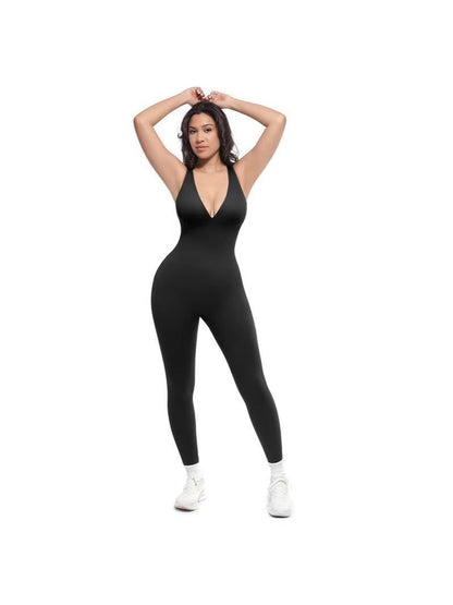Body Deportivo FitPro Seamless — Mono Sin Costuras para Yoga y Gimnasio