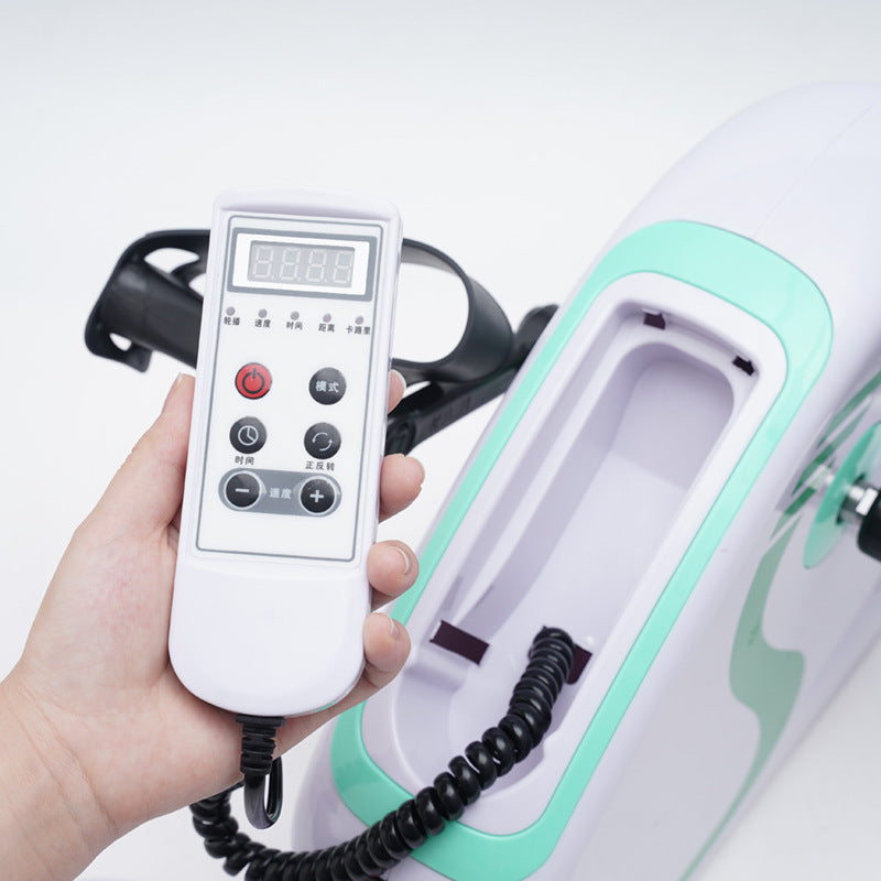 FitPro Rehab Elektrikli Ayak Egzersiz Aleti — Ev İçin Bacak Egzersiz Bisikleti