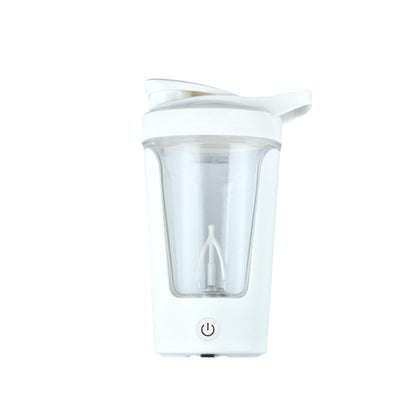 Portable heat-resistant automatic stirring cup