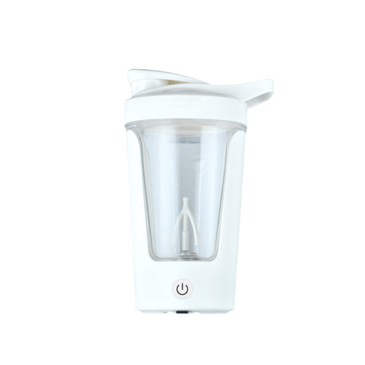 Portable heat-resistant automatic stirring cup