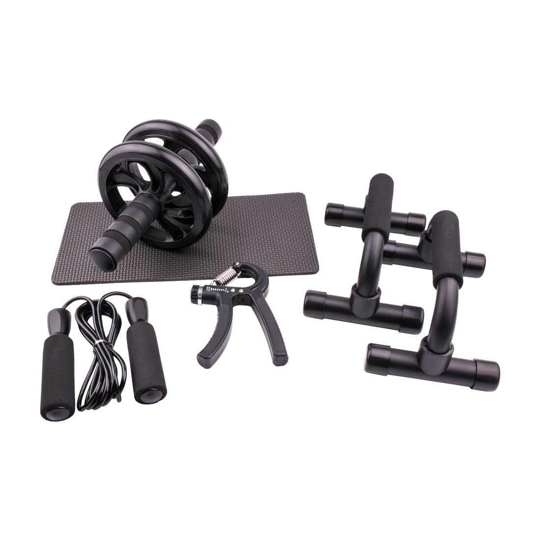 Set Rueda Abdominal FitPro Multi 7 en 1 — Kit Completo de Entrenamiento