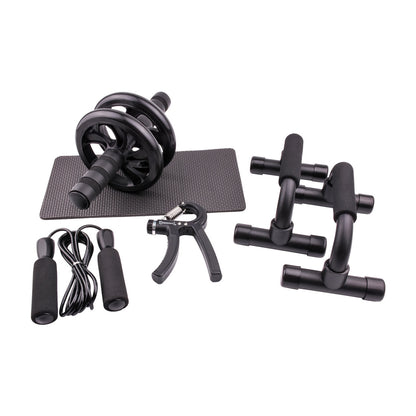 Set Rueda Abdominal FitPro Multi 7 en 1 — Kit Completo de Entrenamiento