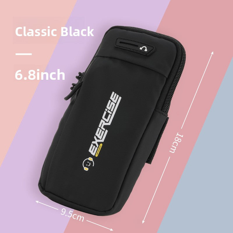 FitPro Telefon Kol Bandı — Kaymaz Koşu Kol Çantası 6.8"