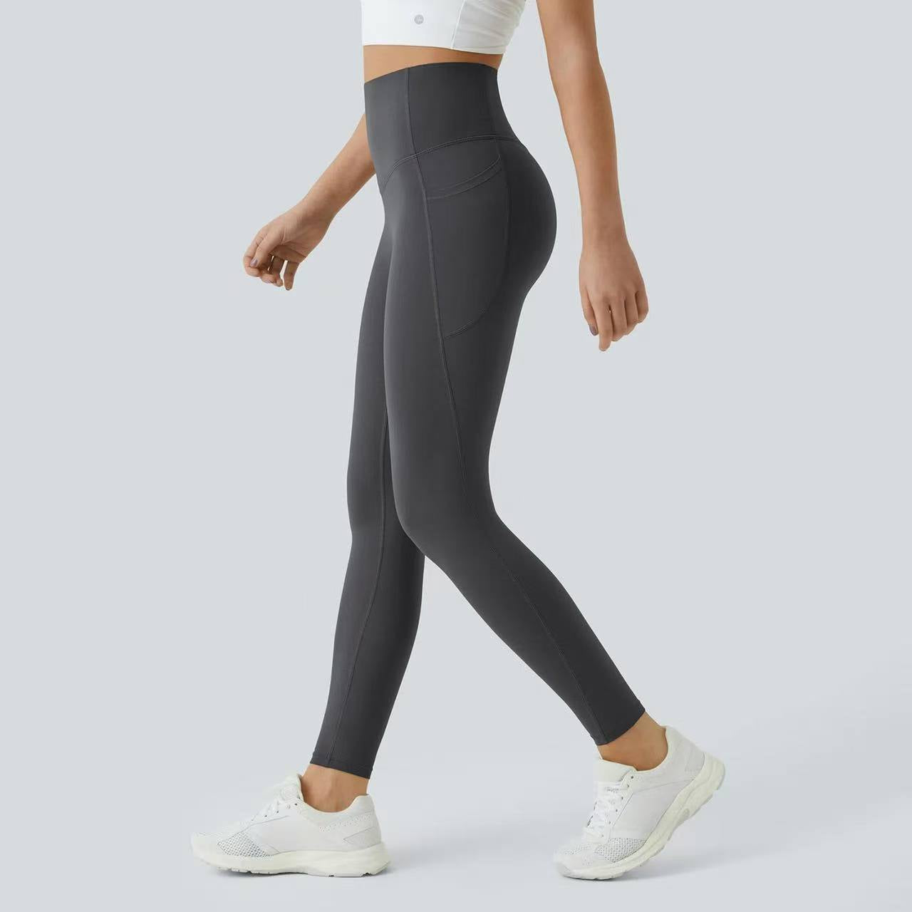 Leggings Deportivos FitPro Power Curve — Tallas Grandes con Bolsillos