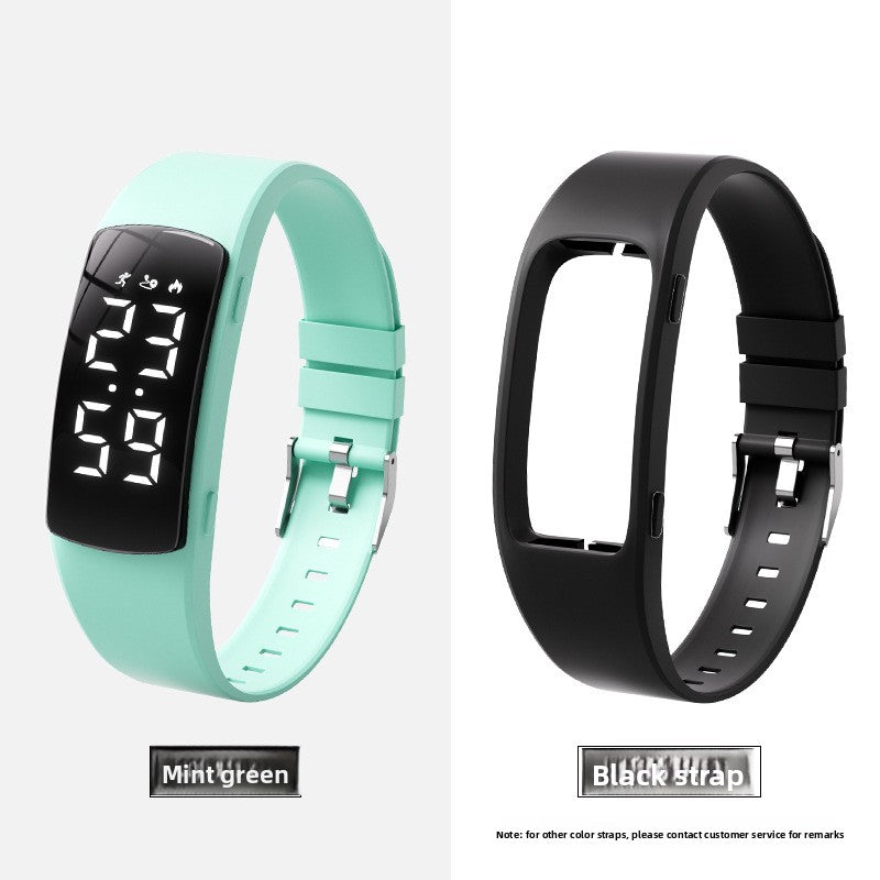 Pulsera Deportiva FitPro Pulse — Podómetro con Alarma Vibratoria y Sumergible