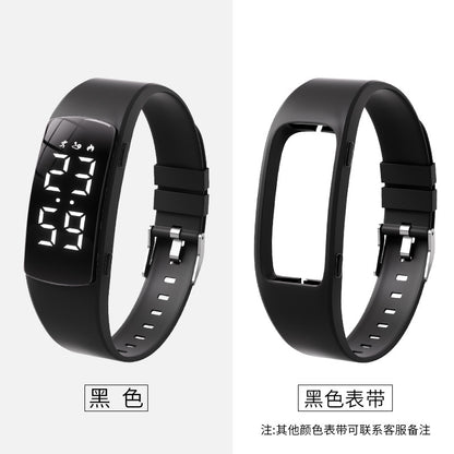 Pulsera Deportiva FitPro Pulse — Podómetro con Alarma Vibratoria y Sumergible