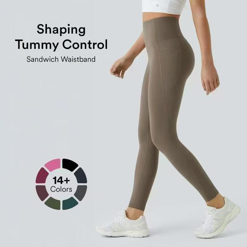 Leggings Deportivos FitPro Power Curve — Tallas Grandes con Bolsillos