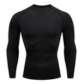 Camiseta de Compresión FitPro Pro Fit — Manga Larga Técnica para Hombre