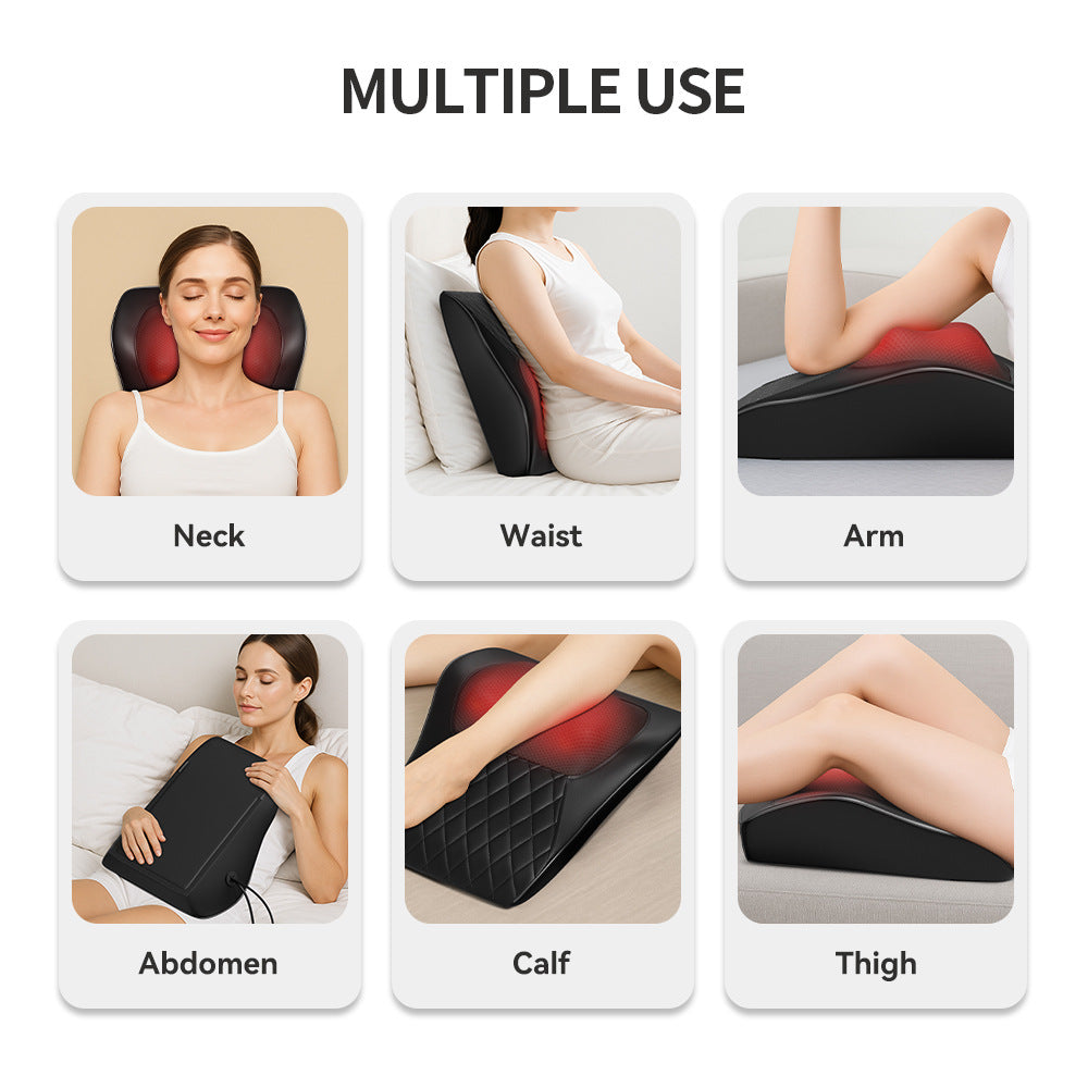 Masajeador Cervical FitPro Deep Relax — Cuello, Hombros y Espalda Inalámbrico