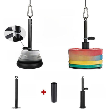 Sistema de Poleas FitPro Cable Trainer — Kit de 3 Secciones para Casa