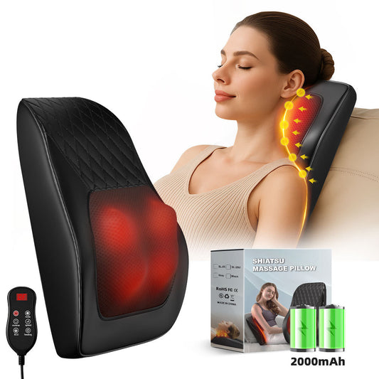 Masajeador Cervical FitPro Deep Relax — Cuello, Hombros y Espalda Inalámbrico
