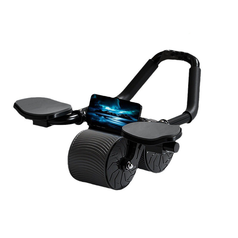 Rueda Abdominal FitPro Core Roller — Con Temporizador y Retorno Asistido