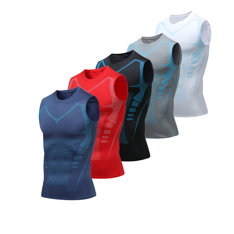 Camiseta de Tirantes FitPro Dry — Secado Rápido para Gimnasio