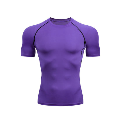 FitPro Pro Fit Kompresyon Tişörtü — Erkekler için Uzun Kollu Teknik