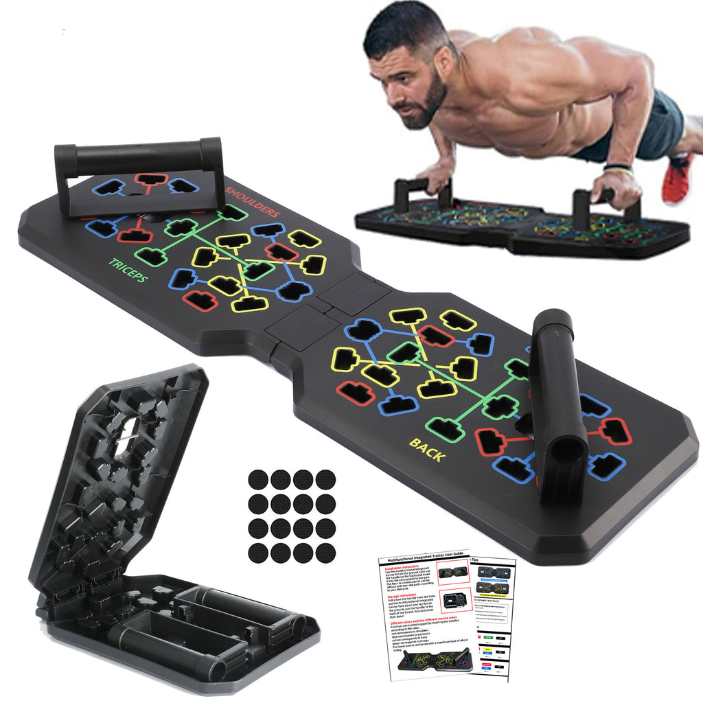 Tabla de Flexiones FitPro Multi 44 — Soporte en T para Entrenamiento en Casa