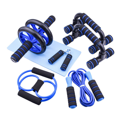 Set Rueda Abdominal FitPro Multi 7 en 1 — Kit Completo de Entrenamiento