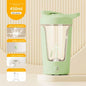 Portable heat-resistant automatic stirring cup