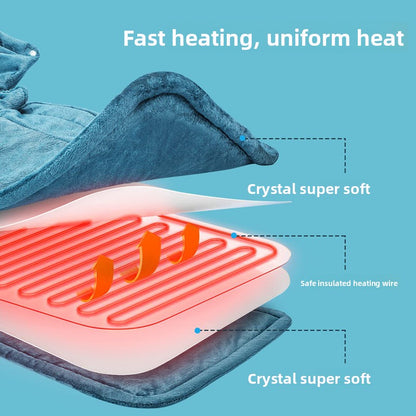 Manta Eléctrica FitPro Warm Recovery — Calor Terapéutico para Músculos y Descanso