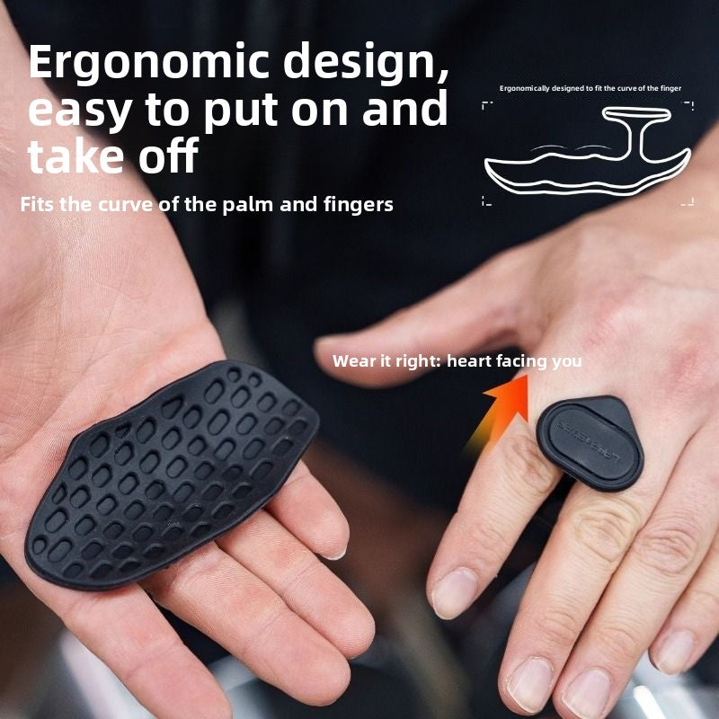 Silicone Anti-Slip Palm Pads for Fitness Training