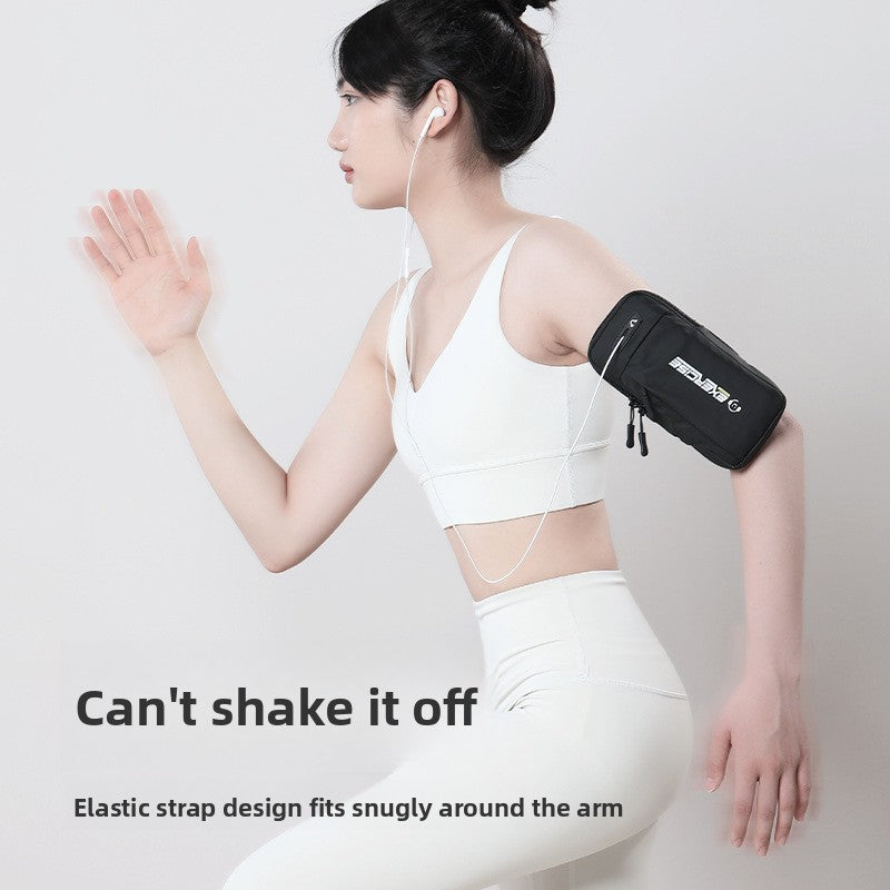 Brazalete Deportivo FitPro para Móvil — Bolsa de Running Antideslizante 6.8"