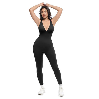 Body Deportivo FitPro Seamless — Mono Sin Costuras para Yoga y Gimnasio
