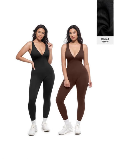 Body Deportivo FitPro Seamless — Mono Sin Costuras para Yoga y Gimnasio