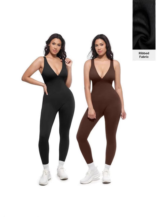 Body Deportivo FitPro Seamless — Mono Sin Costuras para Yoga y Gimnasio