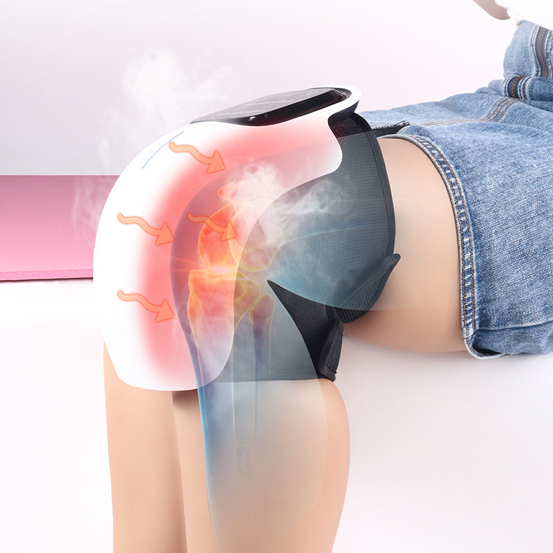 Masajeador de Rodilla FitPro Knee Therapy — Luz Roja, Calor y Vibración