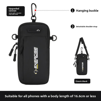 FitPro Telefon Kol Bandı — Kaymaz Koşu Kol Çantası 6.8"