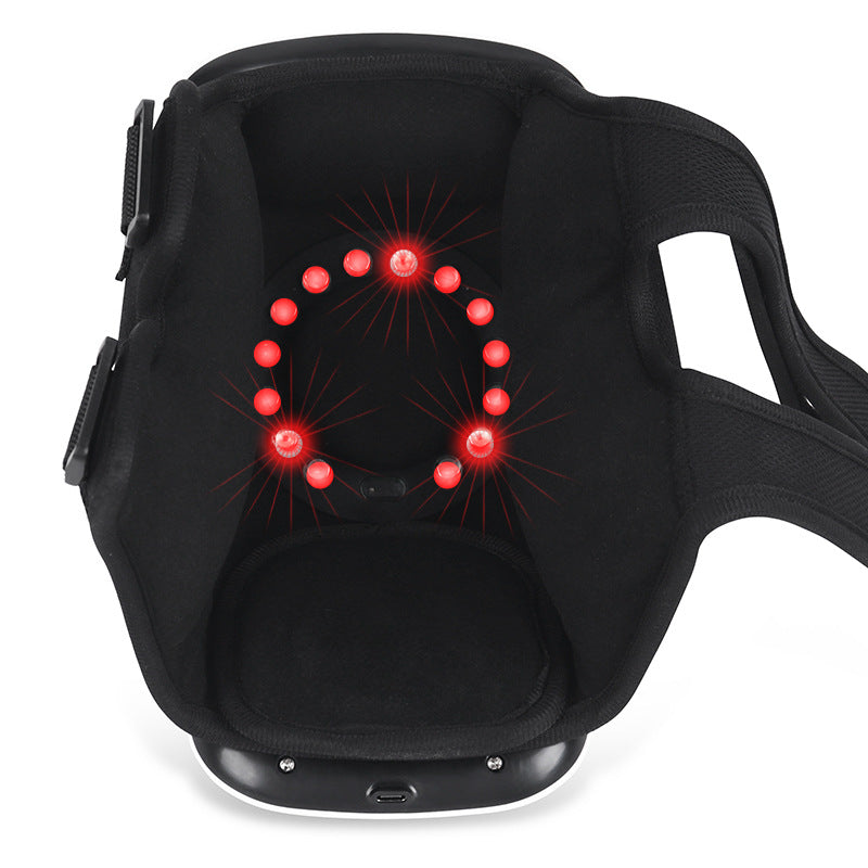 Masajeador de Rodilla FitPro Knee Therapy — Luz Roja, Calor y Vibración
