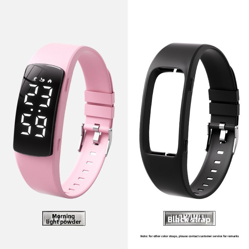 Pulsera Deportiva FitPro Pulse — Podómetro con Alarma Vibratoria y Sumergible
