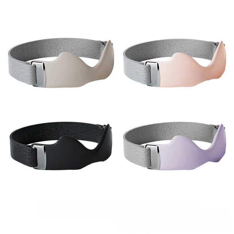Rodilleras deportivas FitPro para mujer en beige, rosa, negro y lila