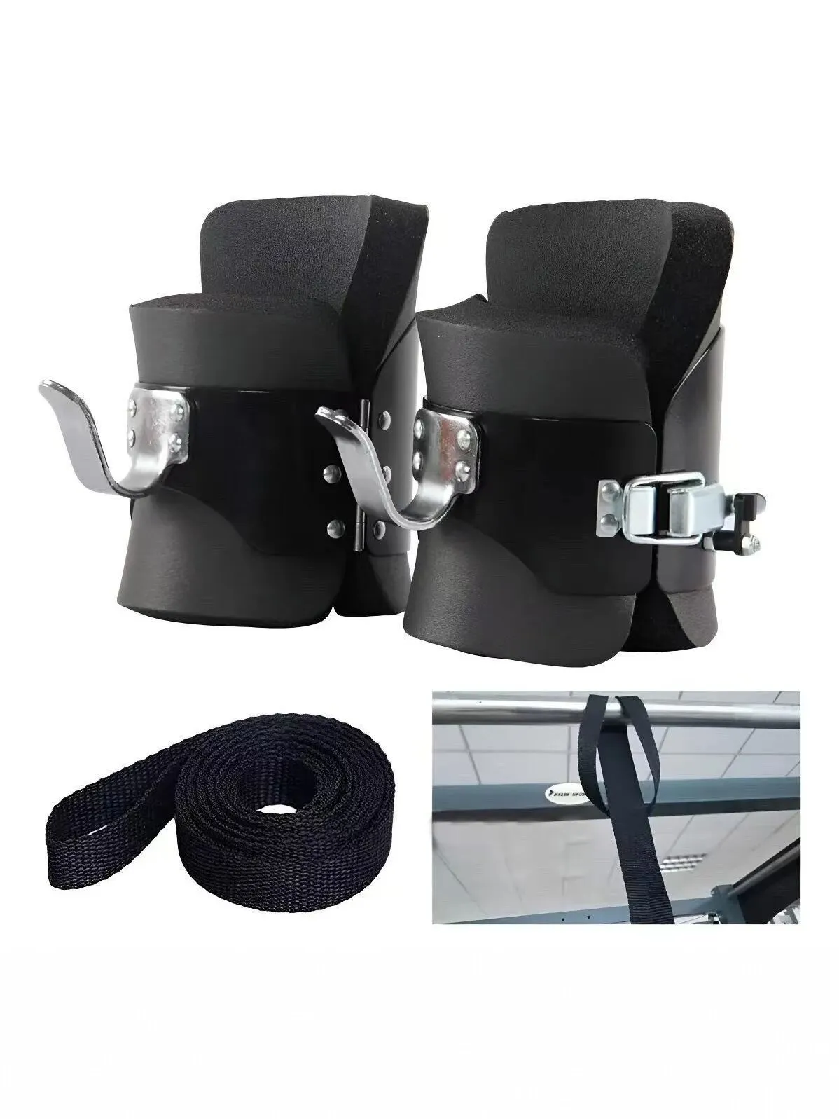 Botas de inversión FitPro con correa de anclaje para barra